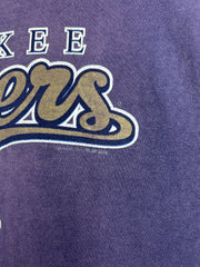 Vintage MLB Milwaukee Brewers Faded Navy Tee