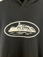 Corteiz OG Alcatraz Black Hoodie