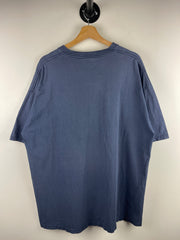 Vintage Russell Athletic Pro Cotton Blank Navy Tee