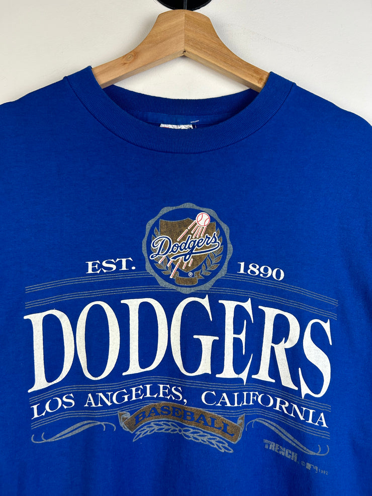 Vintage 1992 Los Angeles Dodgers Blue Tee