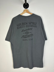 Vintage Harley Davidson Utah Grey Tee