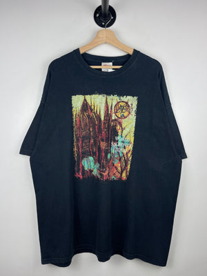 Vintage 2006 Slayer World Sacrifice Tour Black Tee