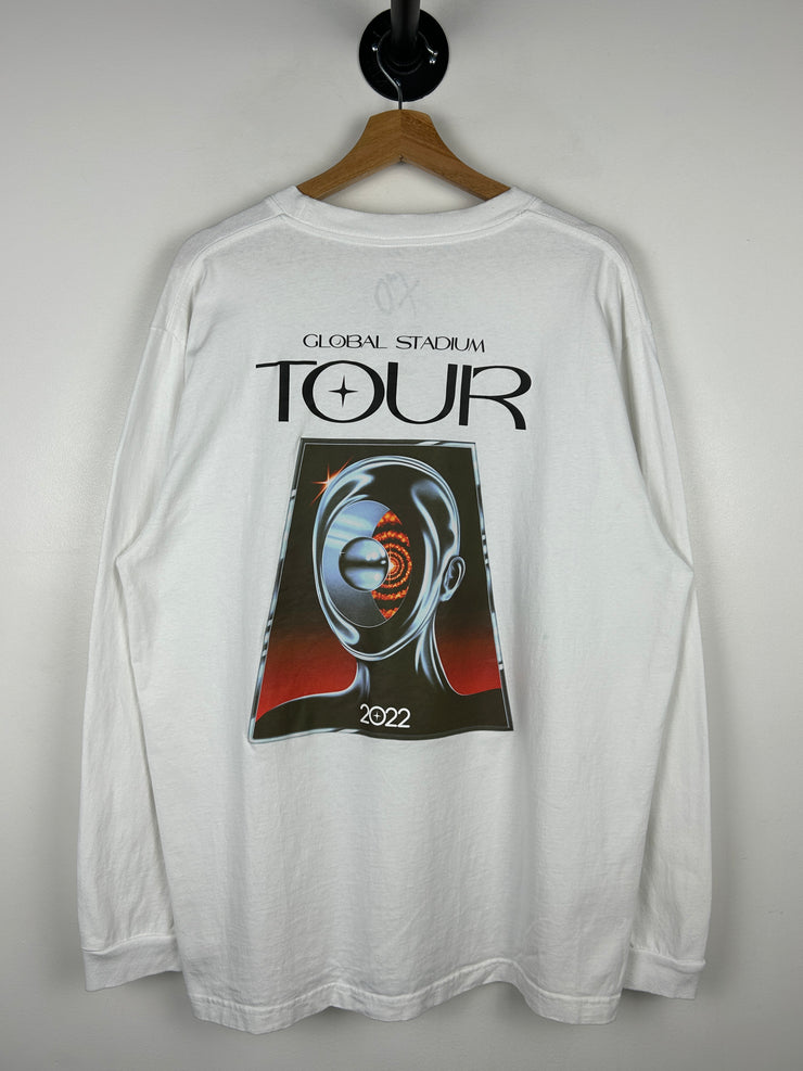 XO The Weeknd Global Stadium Tour White Long Sleeve