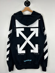Off White Mona Lisa Arrows Black Hoodie