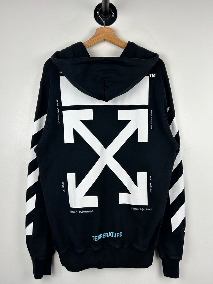 Off White Mona Lisa Arrows Black Hoodie