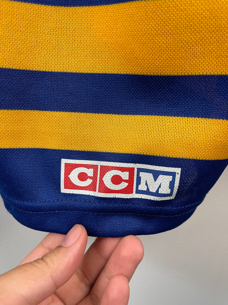 Vintage 90s NHL CCM Buffalo Sabres Blue Hockey Jersey