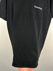 Chrome Hearts Shoulder Logo Spellout F*ck You Black Tee