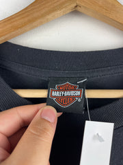 Vintage Harley Davidson Eagle Las Vegas Black Tee