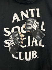 Anti Social Social Club UFC Black Hoodie