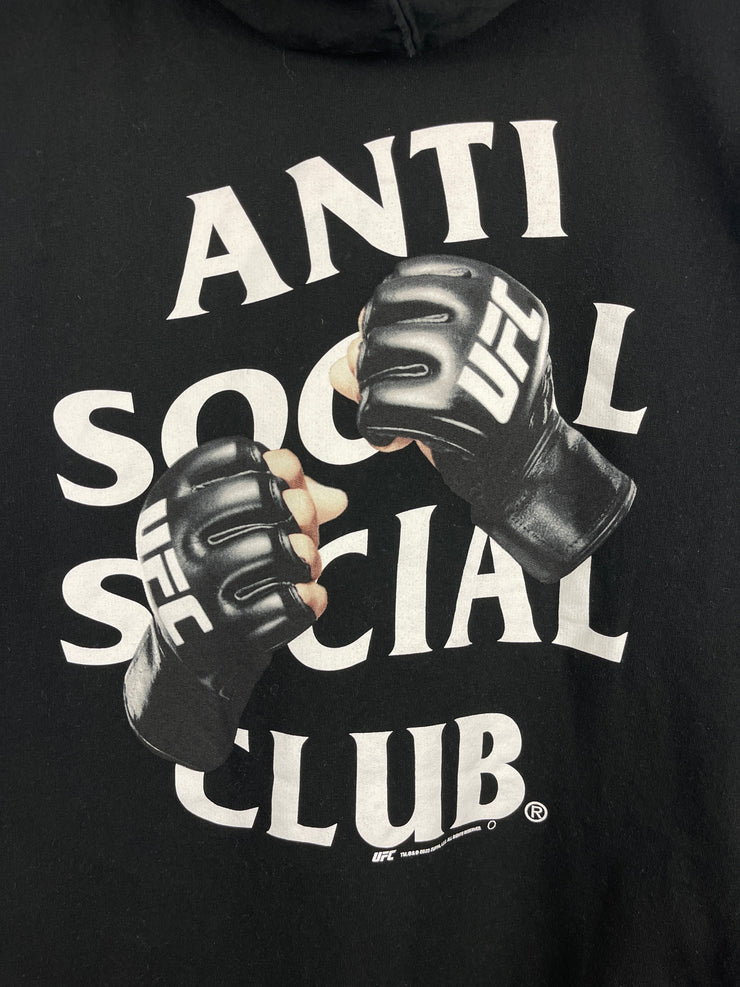 Anti Social Social Club UFC Black Hoodie
