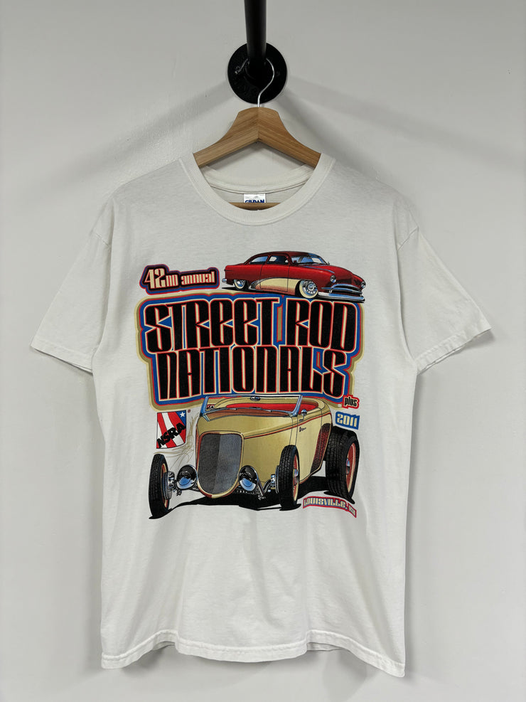 Vintage Street Rod Nationals White Tee