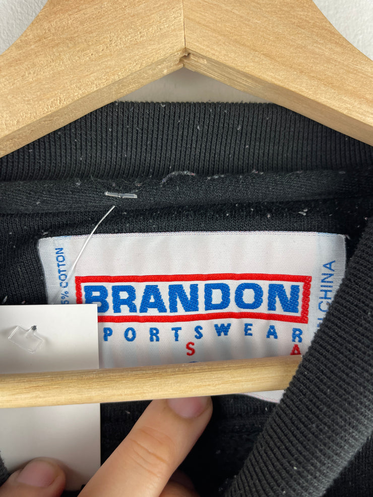 Vintage 90s NHL Buffalo Sabres Embroidered Black Crewneck