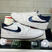 Jordan 1 Low Metallic Navy 85'