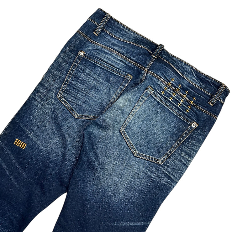 Ksubi Dark Wash Blue Denim Jeans