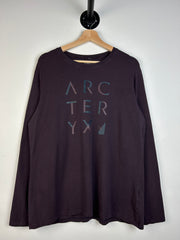 Arc'Teryx Spellout Burgundy Long Sleeve