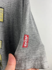 Vintage 90s Levis Fat Joe Don Cartagena Album Grey Rap Tee