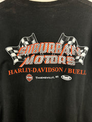 Vintage Harley Davidson Thiensville Black Tee