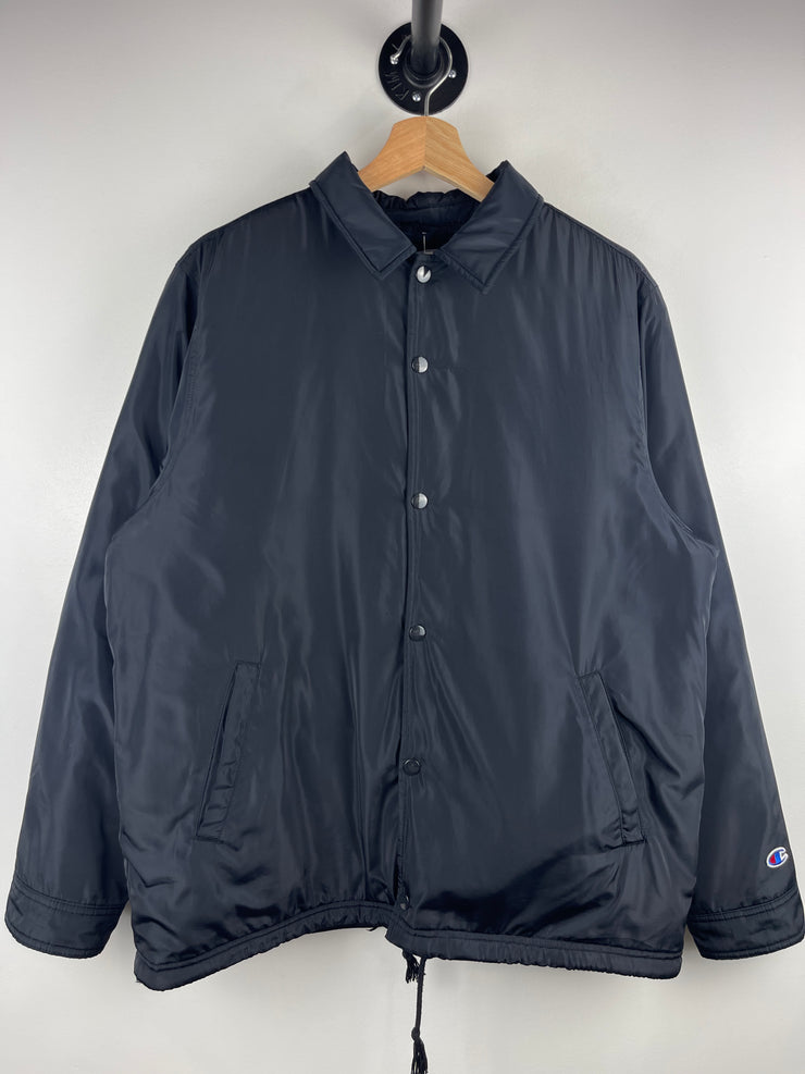 Supreme X Champion FW18 Label Black Coaches Jacket – Vintage Meets