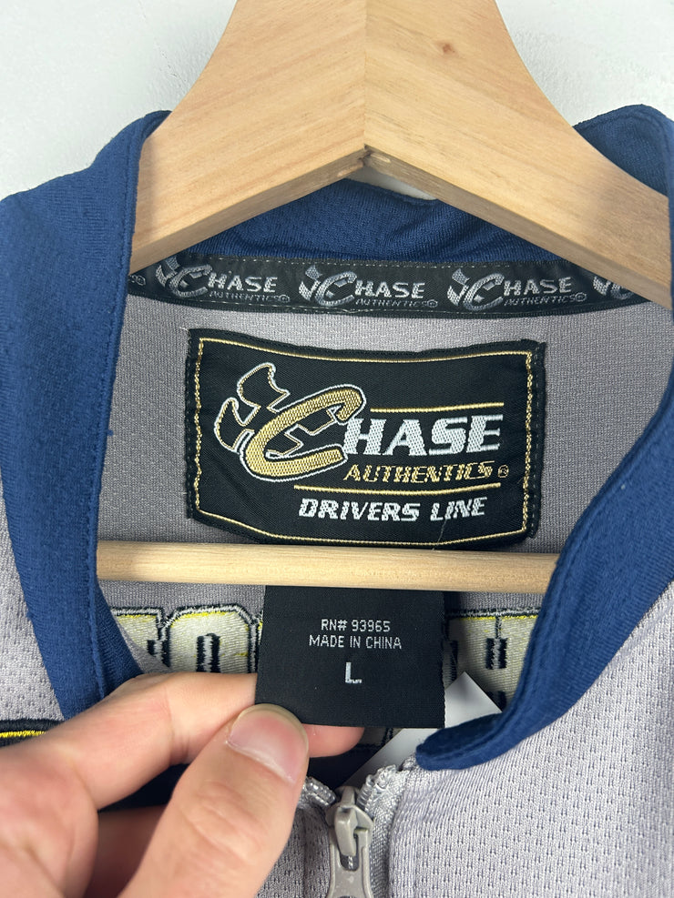 Vintage Nascar Chase Jimmy Johnson Lowes Grey Racing Jersey