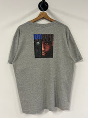 Vintage 90's Nike Tiger Woods Presision Control Grey Tee