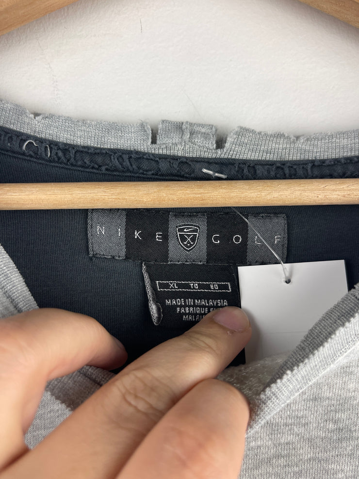 Vintage Nike Golf Embroidered Grey Crewneck