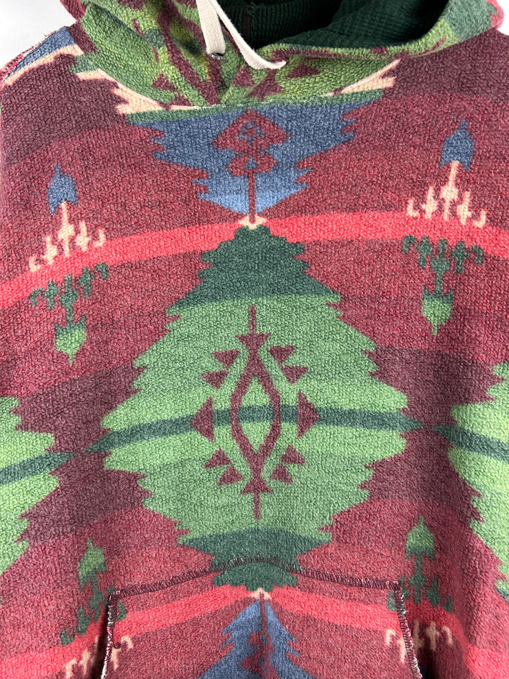 Vintage 90s Polo Ralph Lauren Southwestern Aztec Hoodie