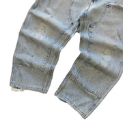 Vintage Carhartt Blue Denim Double Knee Pants