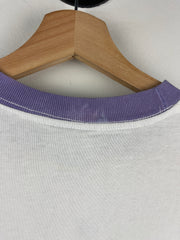 Vintage 90s Stanley Desantis GI Joe White Ringer Tee