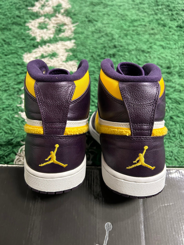 Jordan 1 Strap 2009 Grand Purple Varsity Maize