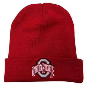 Vintage 90s Starter Ohio State University Red Beanie