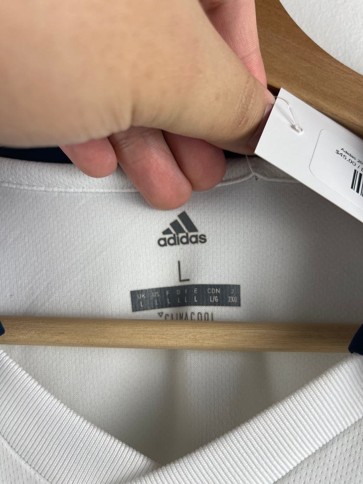 Adidas 2019 Vancouver Whtiecaps FC White Soccer Jersey