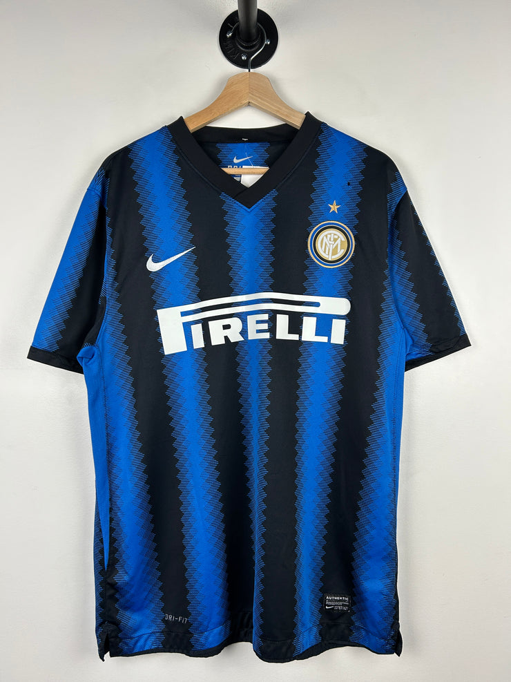Nike 2010-2011 Inter Milan Home Soccer Jersey