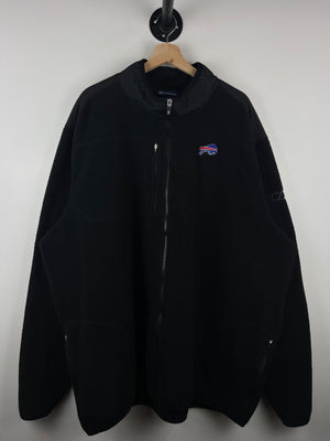 Vintage NFL Cutter & Buck Buffalo Bills Black Fleece Zip Up Sweater