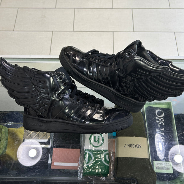 Adidas Jeremy Scott Wings 2.0 Black Patent 2013