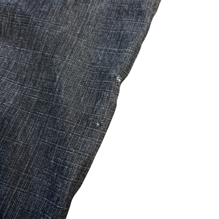 Vintage Y2K South Pole Graffiti Baggy Washed Black Denim Jeans