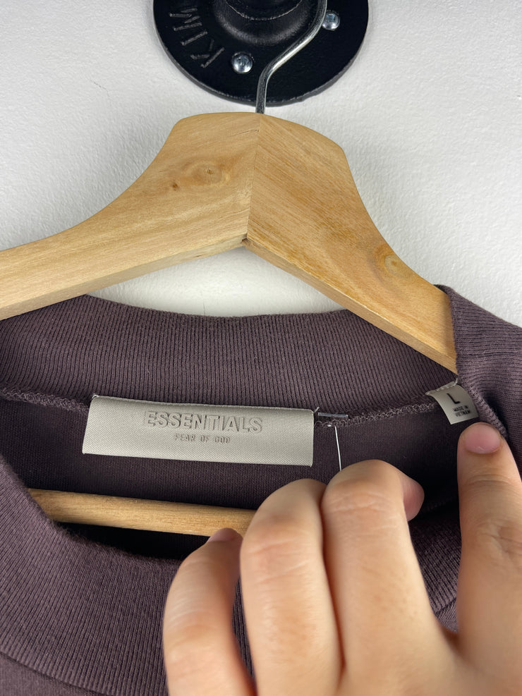 Fear Of God Essentials Plum Tee