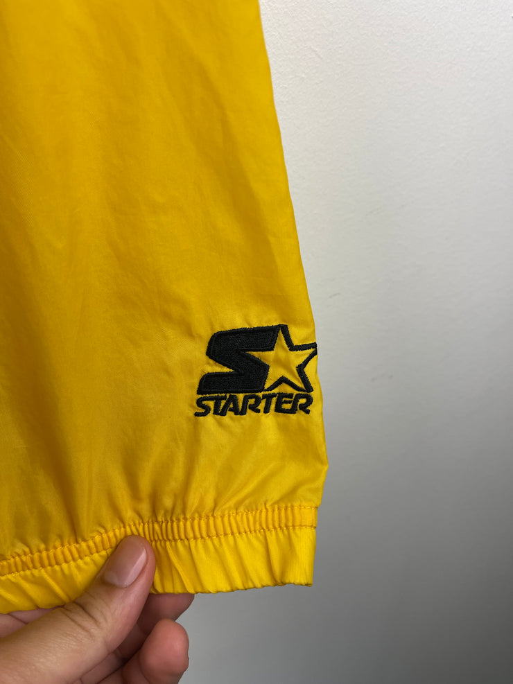 Vintage 90s CFL Starter Hamilton Tiger Cats Black & Yellow Windbreaker