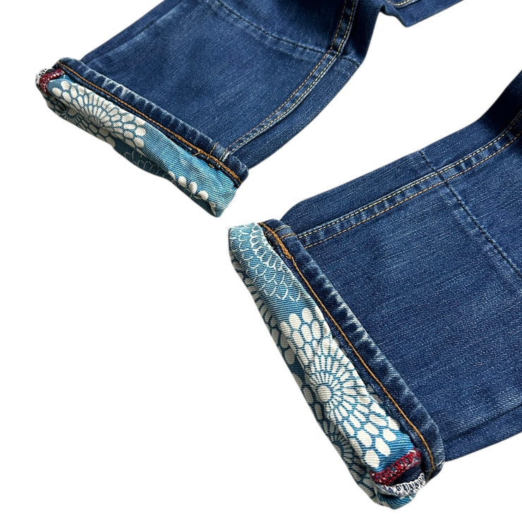 Evisu Osaka Japan Seagull Selvedge Blue Denim Jeans