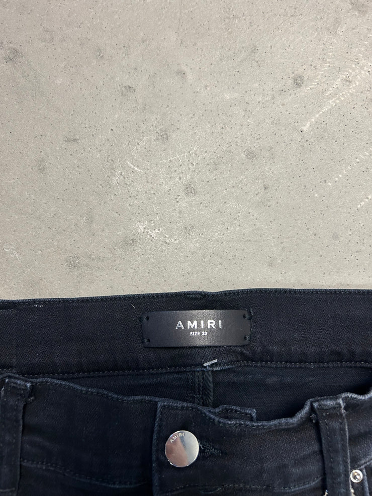 Amiri MX1 Iridecent Black Jeans