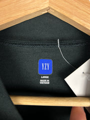 Yeezy Gap Engineered by Balenciaga Dove No Seam Washed Black Tee
