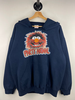 Vintage 90s Disney Party Animal Navy Hoodie
