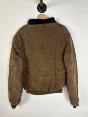 Vintage 90's Carhartt Santa Fe Brown Jacket JQ2382