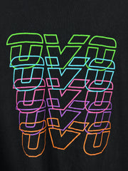 OVO Multi Colour Spellout Black Tee