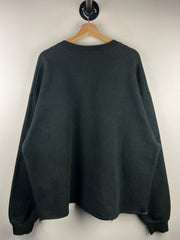 Vintage 90s NHL New Jersey Devils Embroidered Black Crewneck