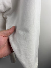 Kith Script Embroidered White Crewneck