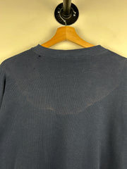 Vintage 90s Angels Faded Navy Crewneck