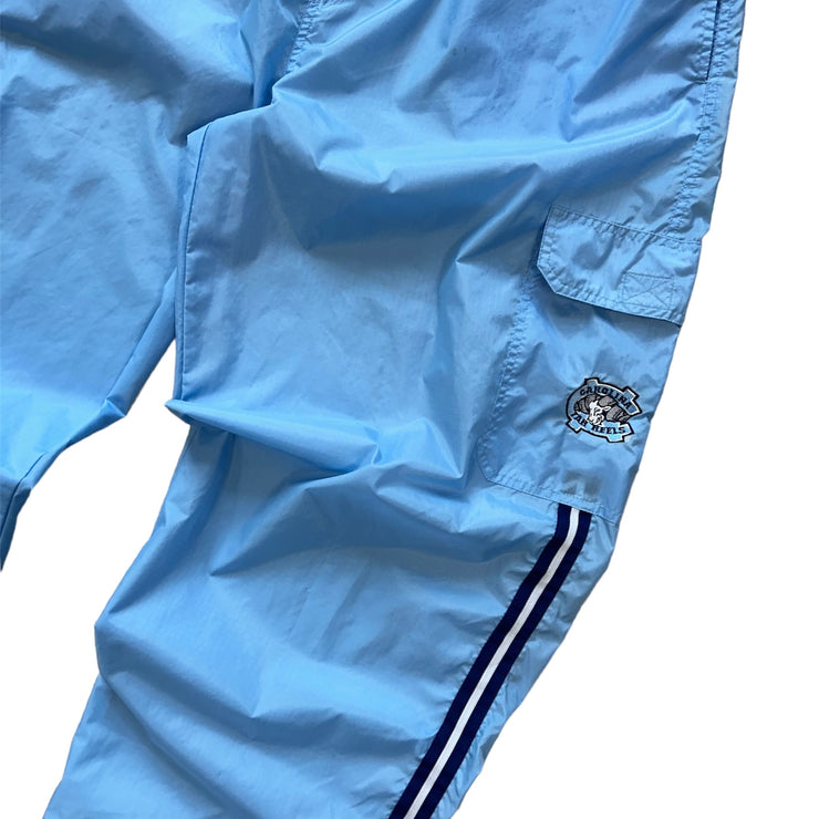 Vintage Y2K North Carolina Tar Heels Blue Cargo Splash Pants