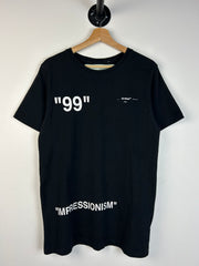 Off White Ice Man Black Tee