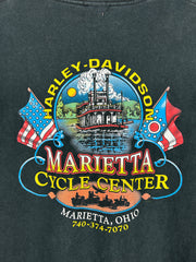 Vintage Harley Davidson Ohio Black Tee
