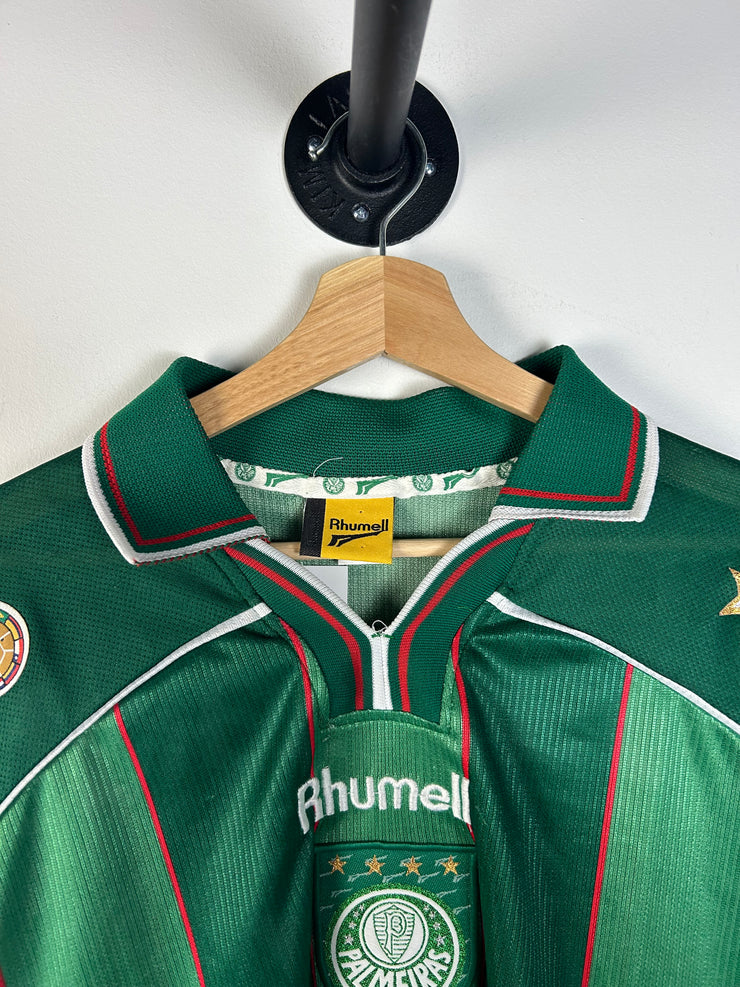 Vintage 1999 Rhumell Palmeiras Copa Libertadores Soccer Jersey